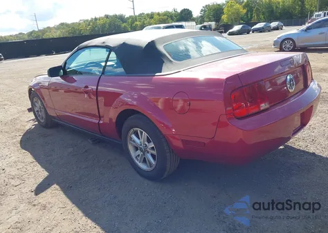 2007 Ford Mustang V6 Deluxe/V6 Premium из США, поврежденный, VIN 1ZVFT84N875276927